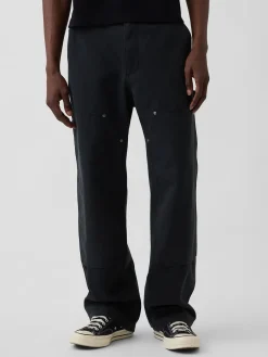 '90s Loose Canvas Double-Knee Carpenter Pants