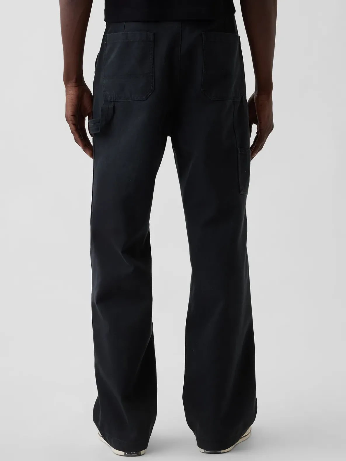 '90s Loose Canvas Double-Knee Carpenter Pants