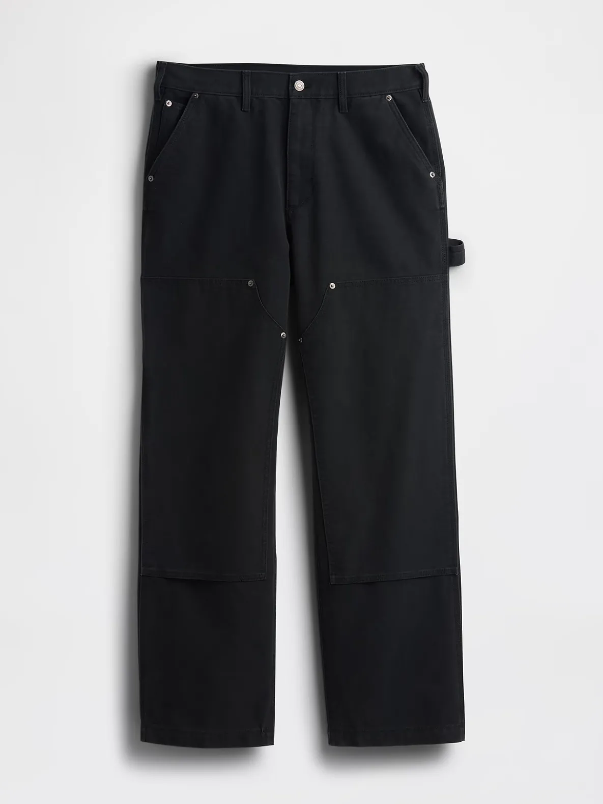 '90s Loose Canvas Double-Knee Carpenter Pants