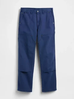 '90s Loose Canvas Double-Knee Carpenter Pants