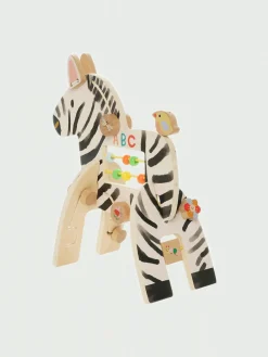 Safari Zebra Activity Toy