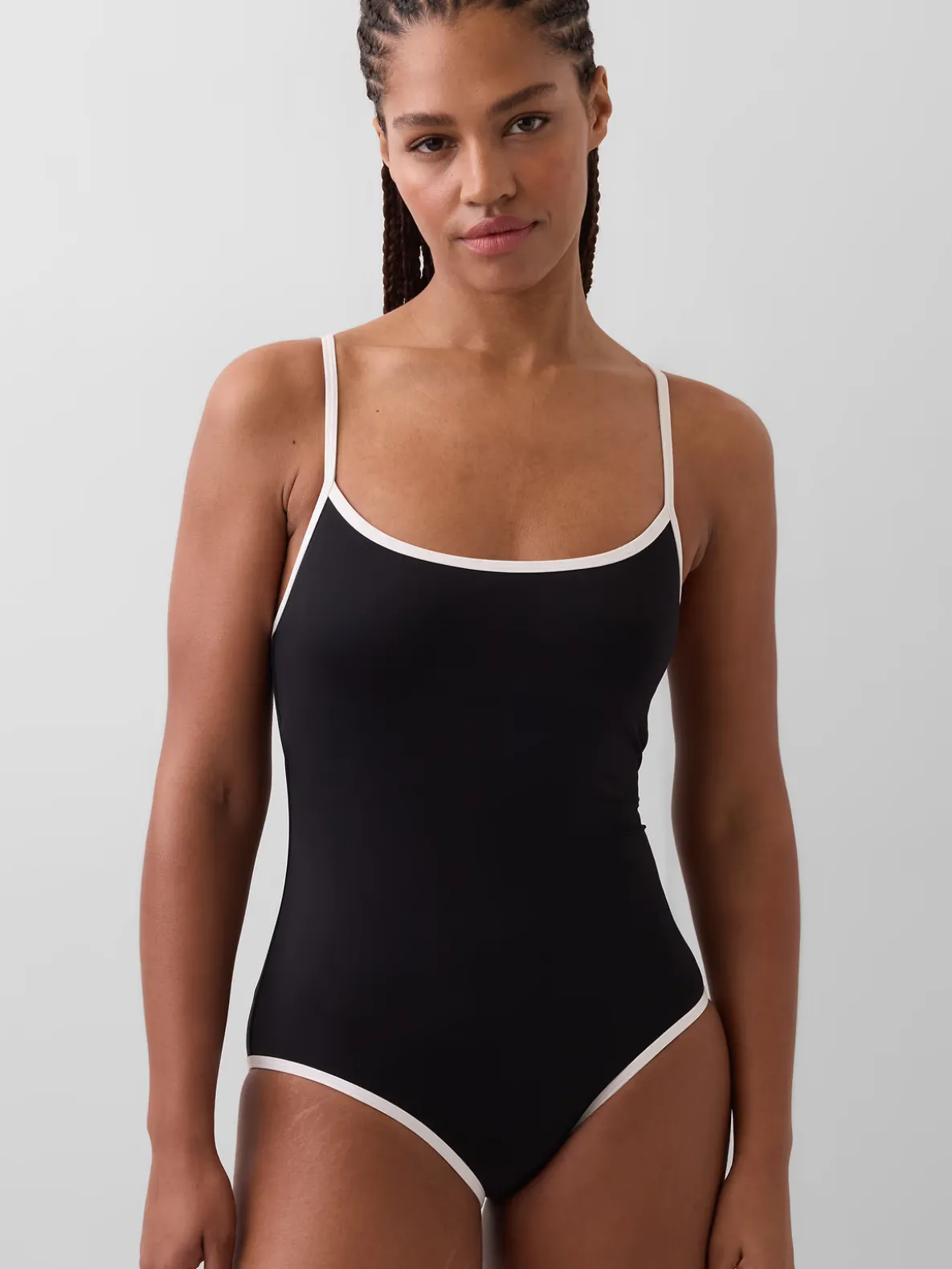 Scoop Neck Swimsuit