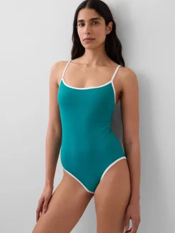 Scoop Neck Swimsuit