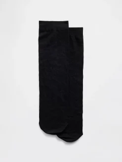 Sheer Crew Socks