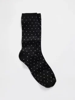 Sheer Crew Socks
