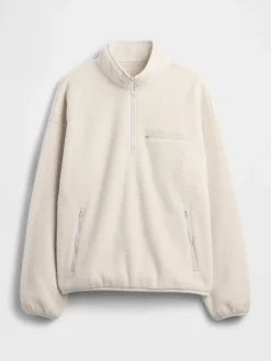 Sherpa Oversized Half-Zip Pullover