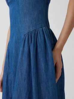 Shirred Maxi Dress