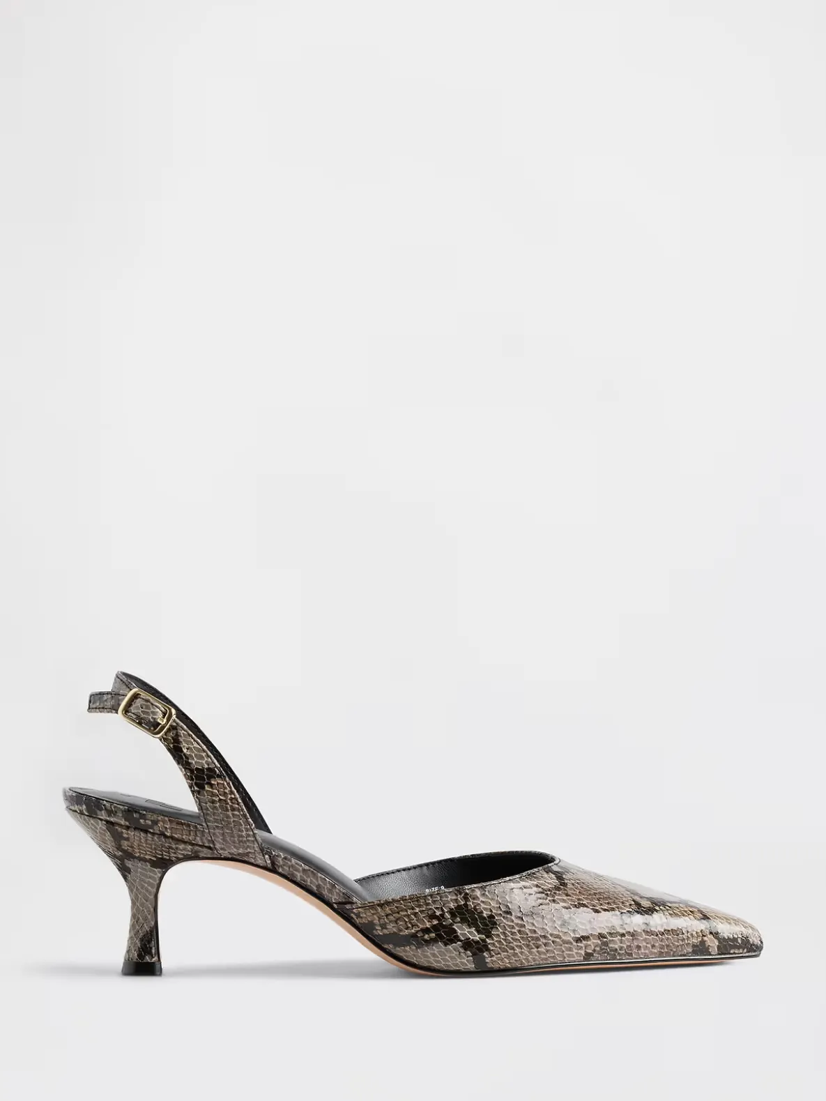 Slingback Kitten Heels