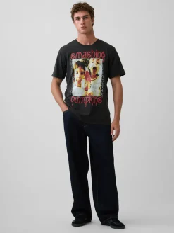 Smashing Pumpkins Relaxed Graphic T-Shirt