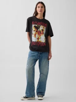Smashing Pumpkins Relaxed Graphic T-Shirt