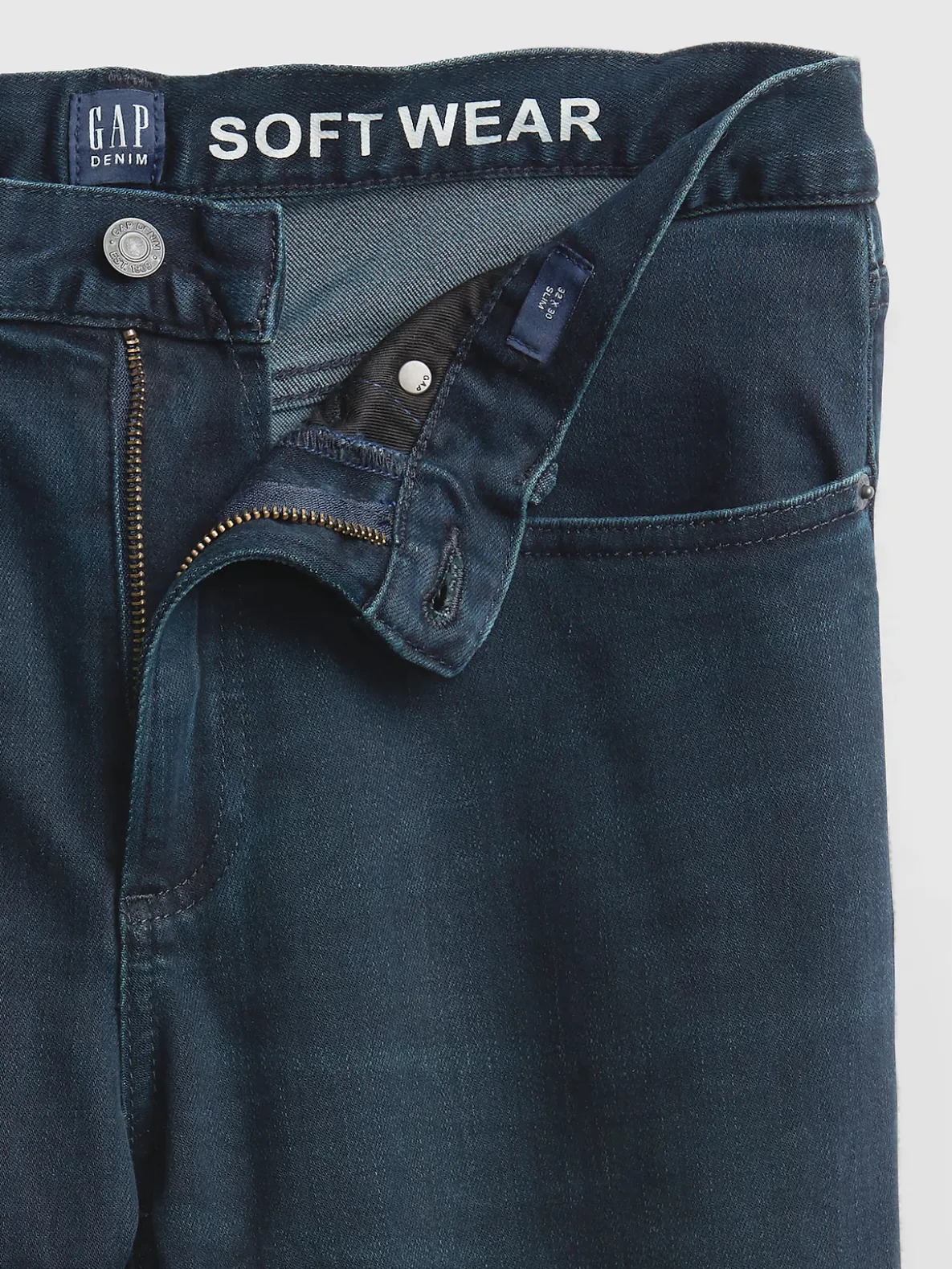 Soft Wear Slim Jeans with Washwell