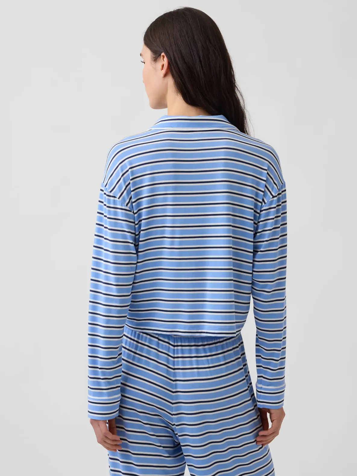 Softest Modal Crop PJ Top