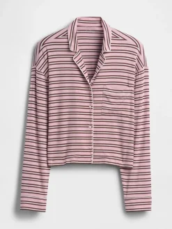 Softest Modal Crop PJ Top