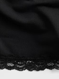 Softest Modal Lace-Trim PJ Shorts