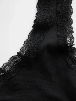 Softest Modal Lace-Trim PJ Tank Top