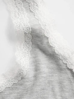 Softest Modal Lace-Trim PJ Tank Top