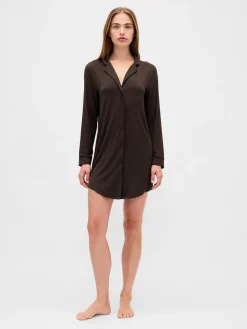 Softest Modal PJ Shirtdress