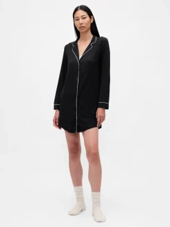 Softest Modal PJ Shirtdress