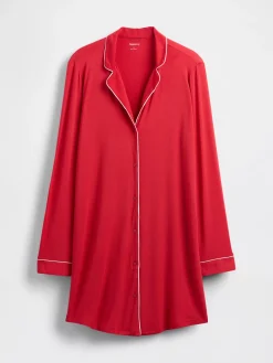 Softest Modal PJ Shirtdress
