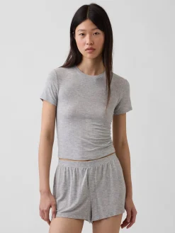 Softest UltraFine Rib Modal PJ T-Shirt