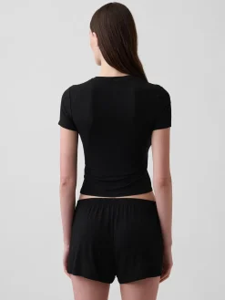 Softest UltraFine Rib Modal PJ T-Shirt