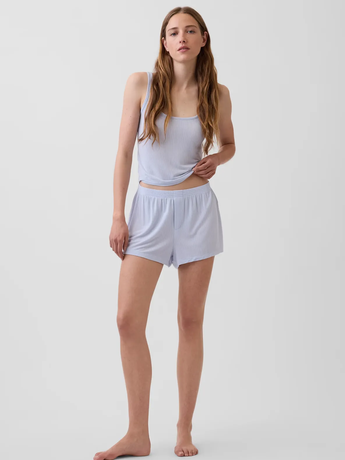 Softest UltraFine Rib Modal PJ Shorts