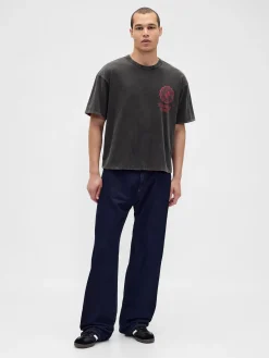 Stranger Things Adult Reversible Graphic T-Shirt