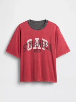 Stranger Things Adult Reversible Graphic T-Shirt