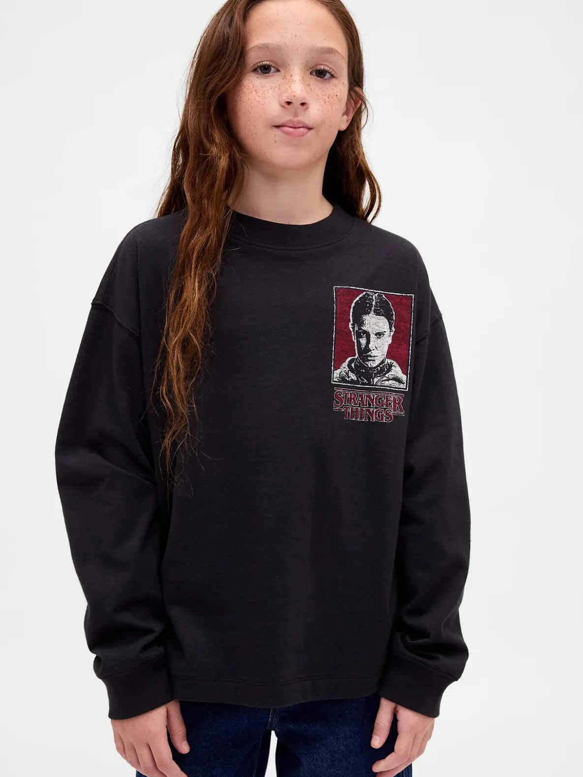 Stranger Things Kids Graphic T-Shirt