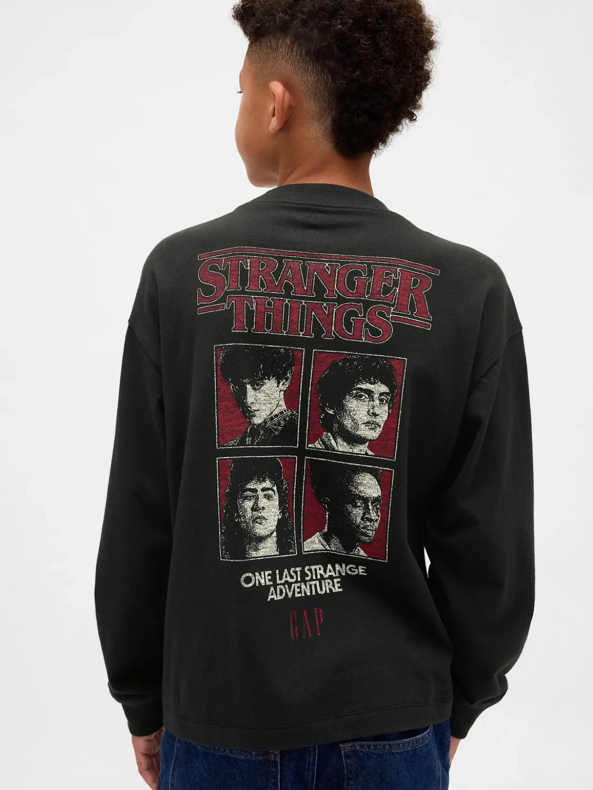 Stranger Things Kids Graphic T-Shirt