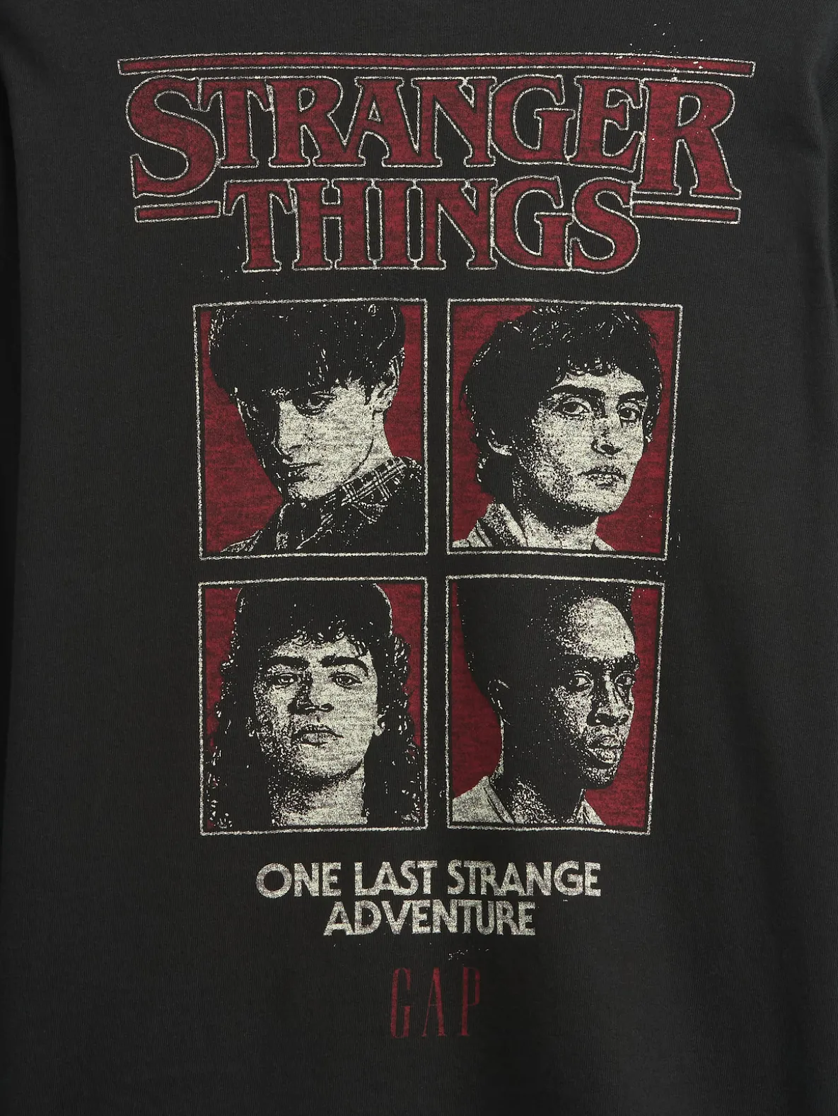 Stranger Things Kids Graphic T-Shirt