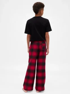 Stranger Things Kids Recycled Flannel PJ Pants