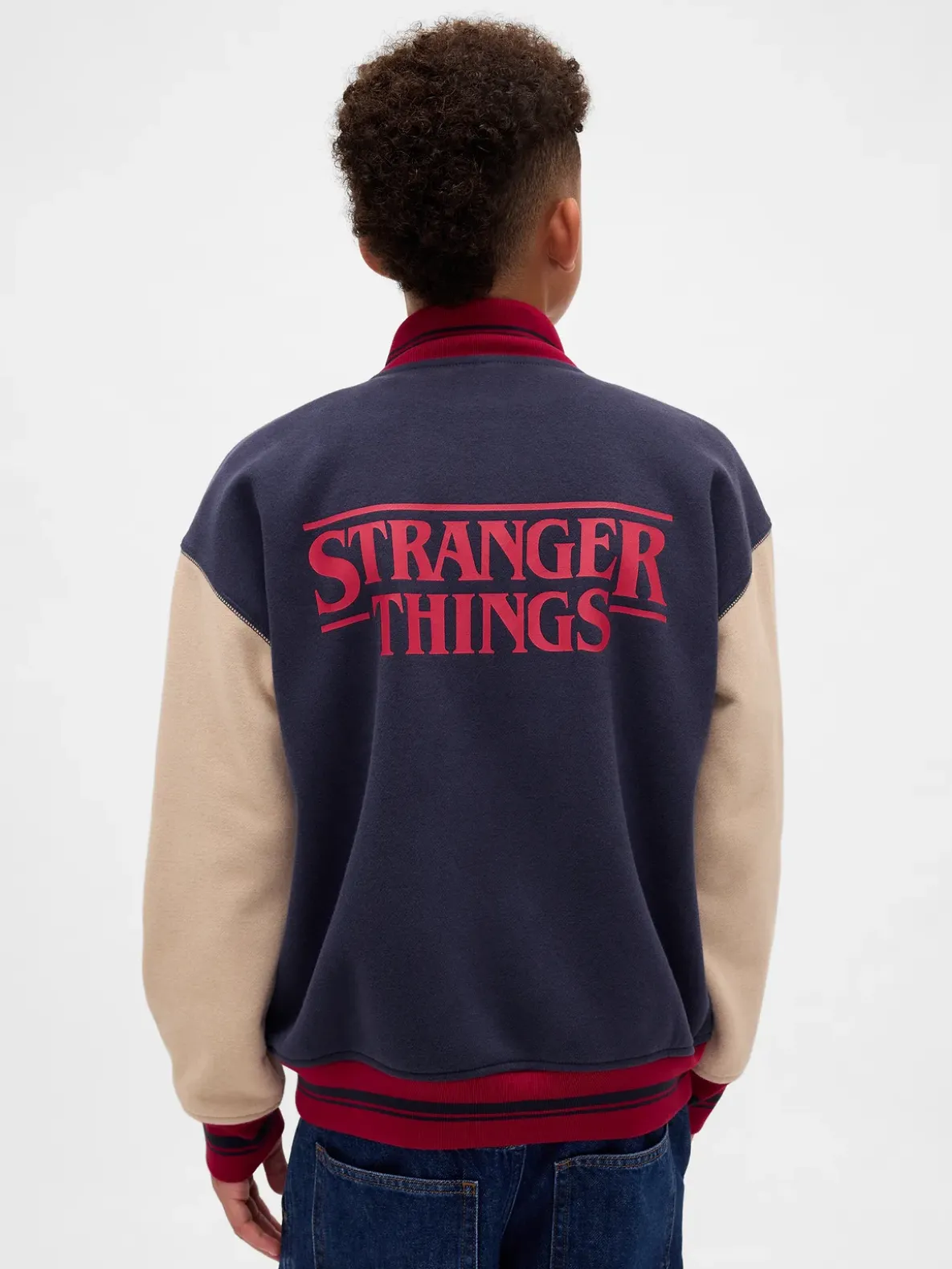 Stranger Things Kids VintageSoft Varsity Sweatshirt