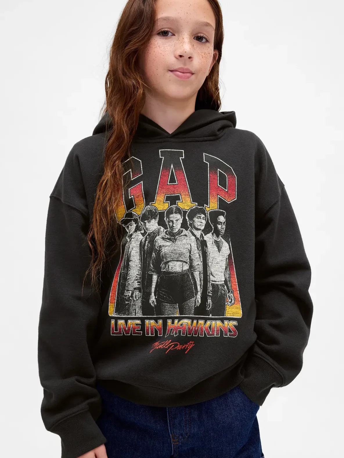 Stranger Things Kids VintageSoft Graphic Hoodie