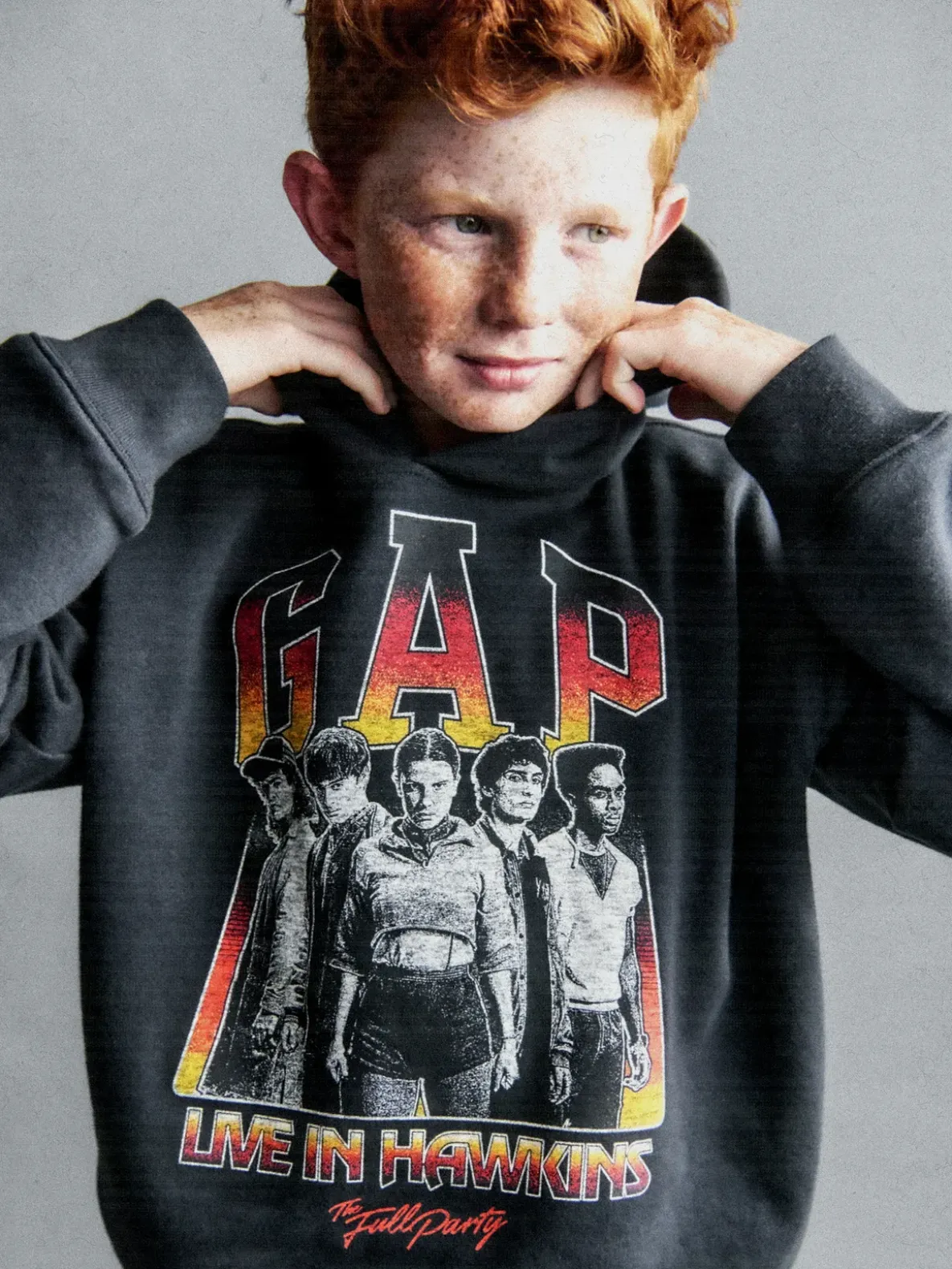Stranger Things Kids VintageSoft Graphic Hoodie