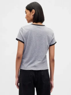Stranger Things Organic Cotton VintageSoft Crop T-Shirt