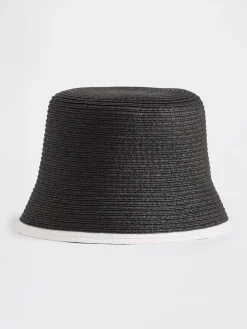Straw Bucket Hat