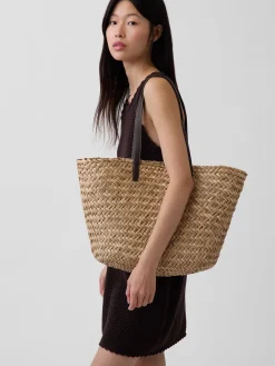 Straw Tote Bag