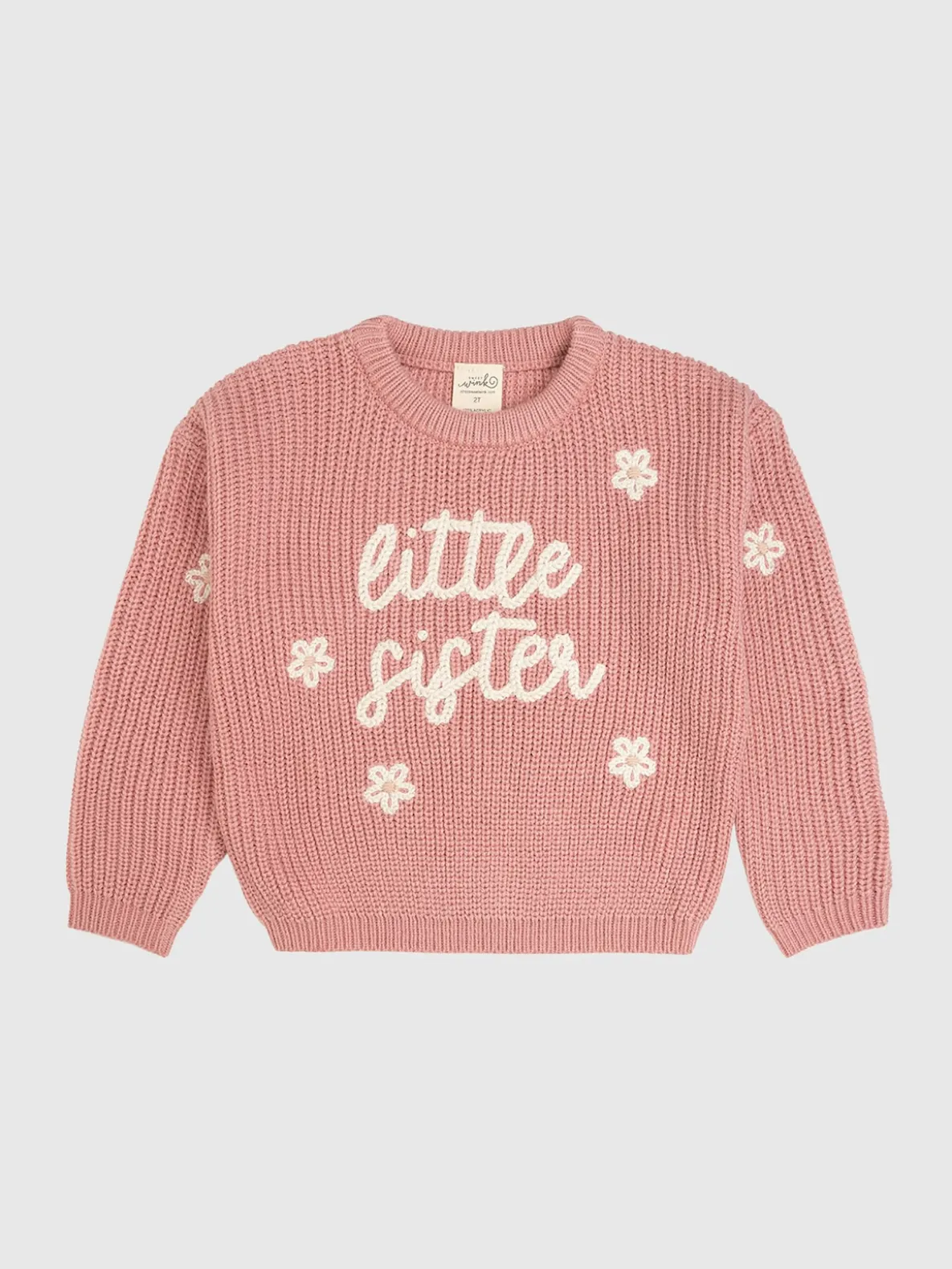 Sweet Wink Little Sister Knit Sweater