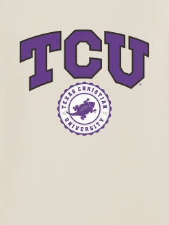 TCU Texas Christian University Collegiate Seal Dark Graphic T-Shirt