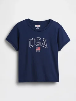 Team USA Crop T-Shirt