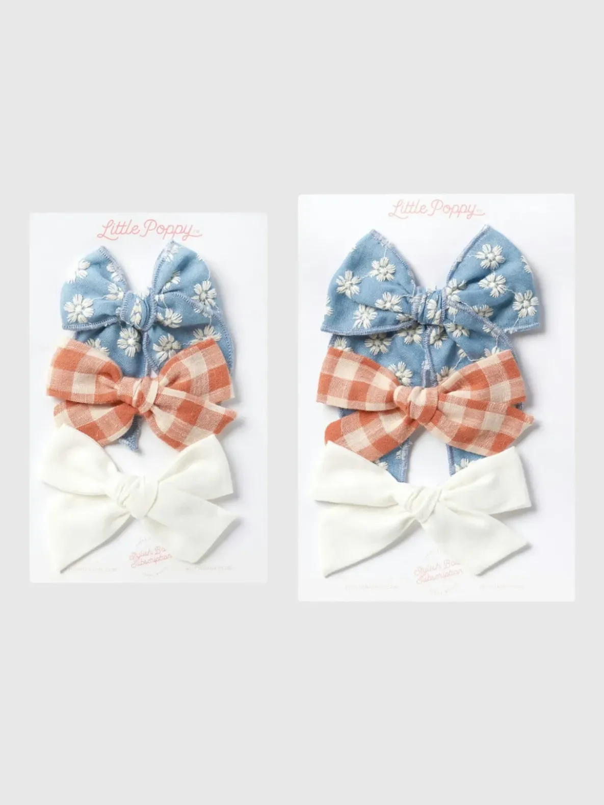 The Aria Bow Clip Set