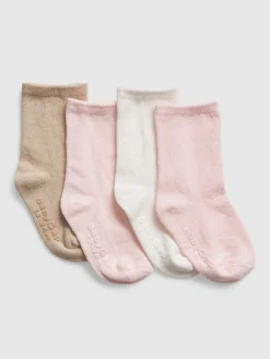Toddler Crew Socks (4-Pack)