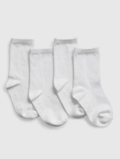 Toddler Crew Socks (4-Pack)