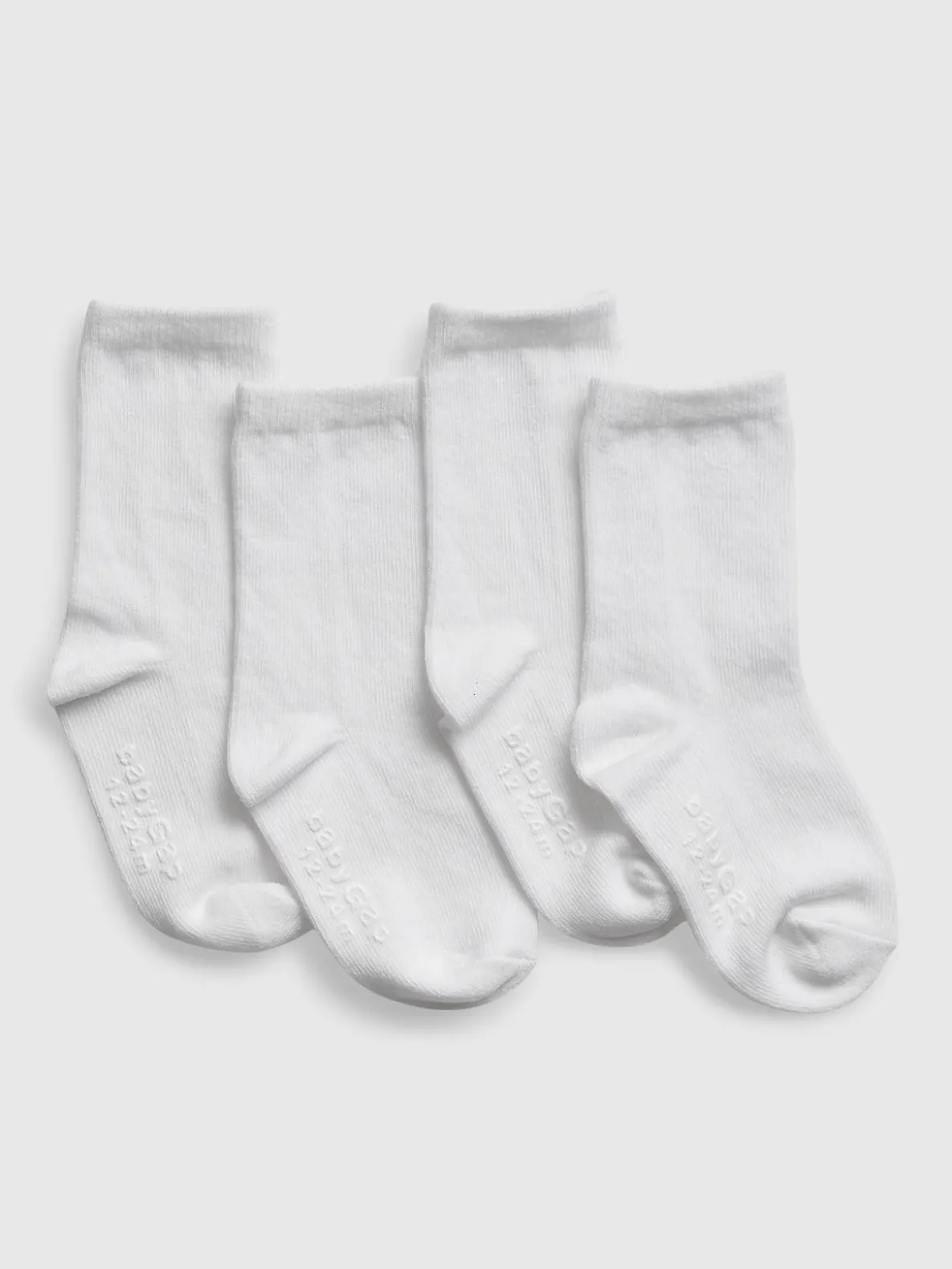Toddler Crew Socks (4-Pack)
