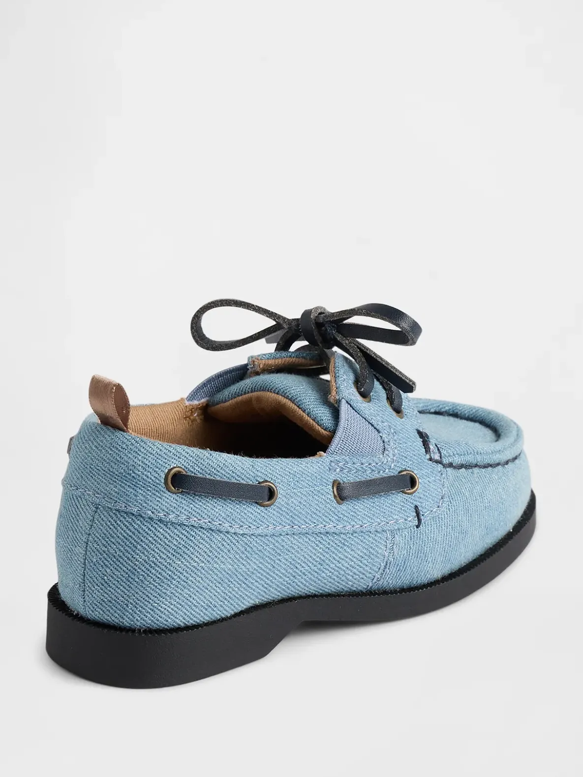 Toddler Denim Boat Shoes