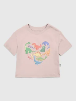 Toddler Dino Hearts Graphic T-Shirt