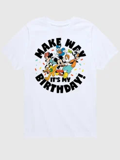 Toddler Disney Make Way Its My Birthday Graphic Tee