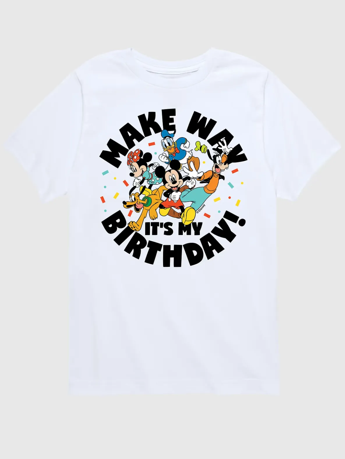 Toddler Disney Make Way Its My Birthday Graphic Tee