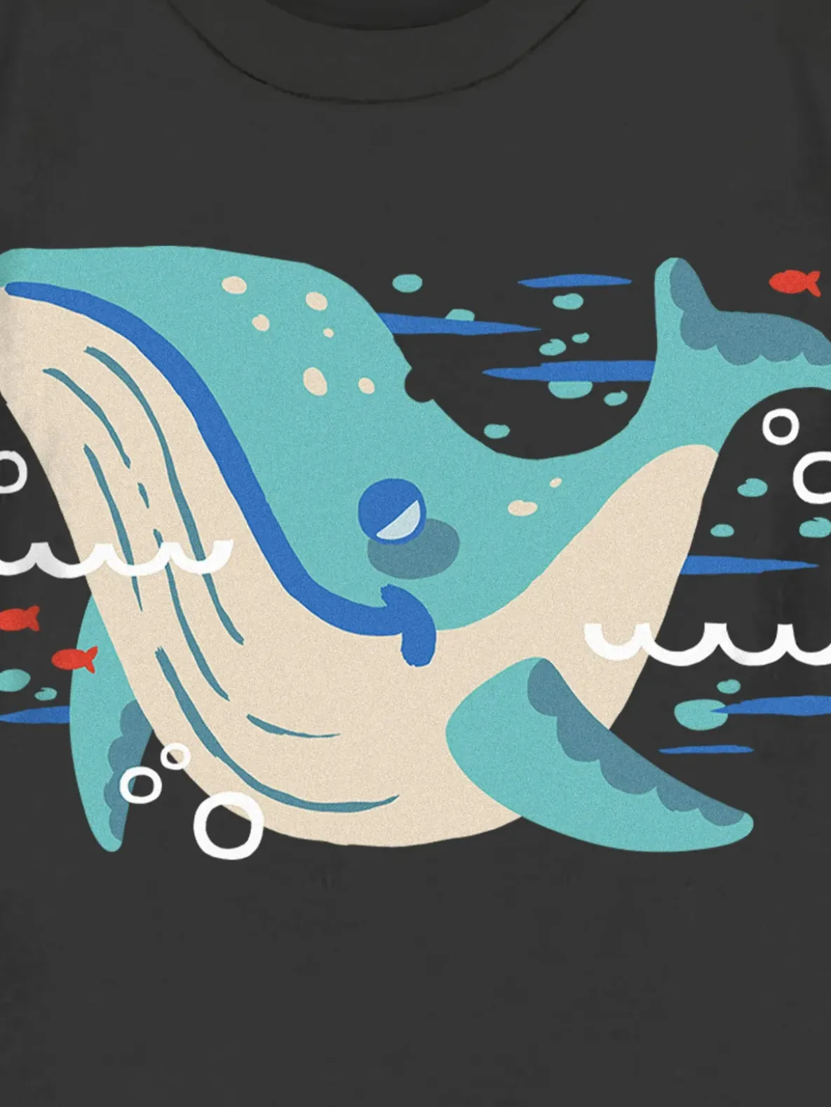Toddler Its A Whale Graphic T-Shirt